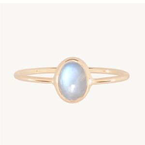 Catbird Oval Moonstone 14K Gold